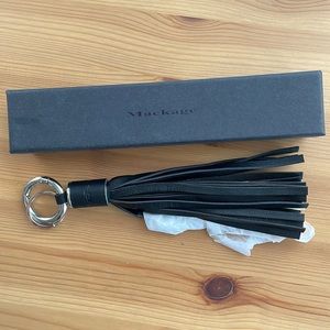 MACKAGE solid leather tassel